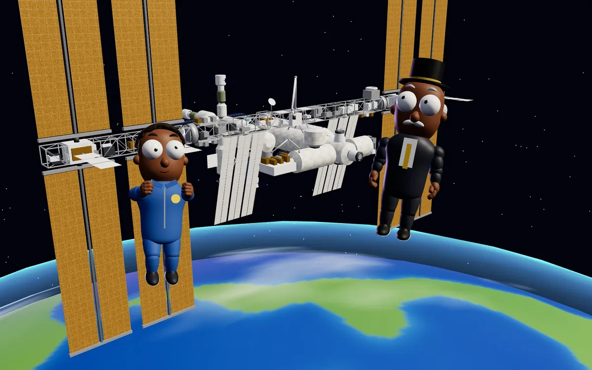 Misión Visita VIP a la ISS: Un astronauta y un millonario que ha pagado por ver la ISS por dentro.