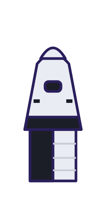 Plano de la Crew Dragon